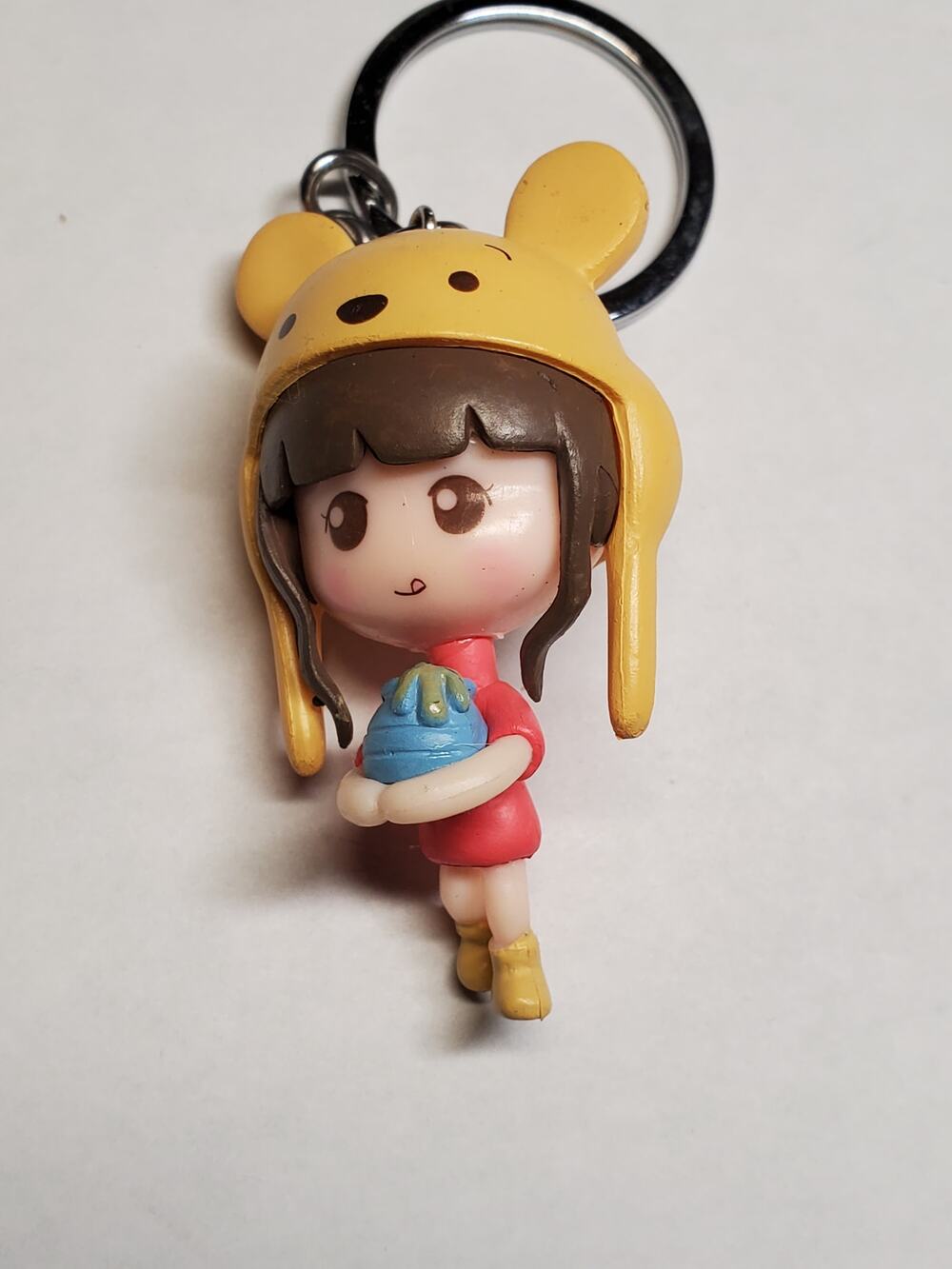 Cute Girl Keychain - 2"